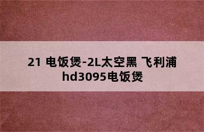 飞利浦 HD3190/21 电饭煲-2L太空黑 飞利浦hd3095电饭煲